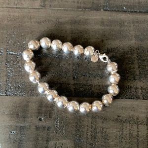 Tiffany & Co Sterling Silver Ball Bracelet
